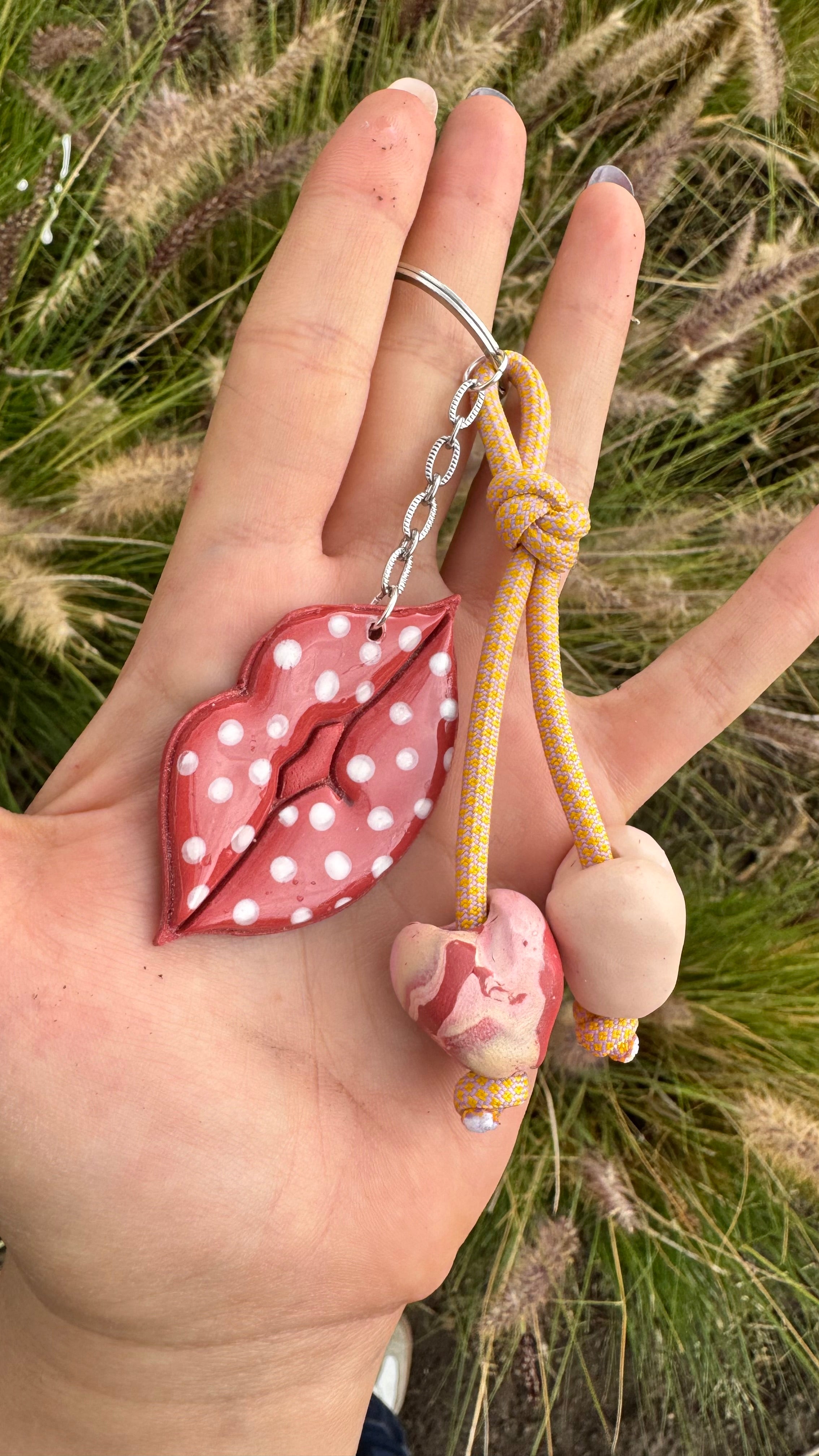 ✨Polka kiss | Llavero