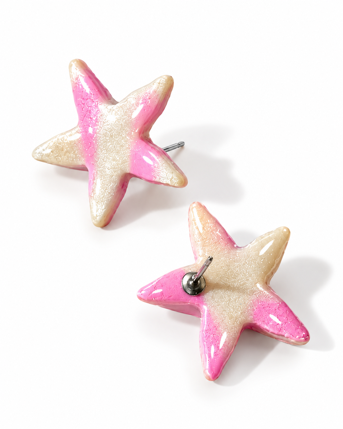 Estrella Rosa Perla | Studs