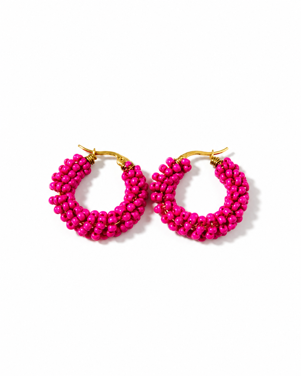 Fuchsias hoops | Aretes