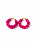 Fuchsias hoops | Aretes