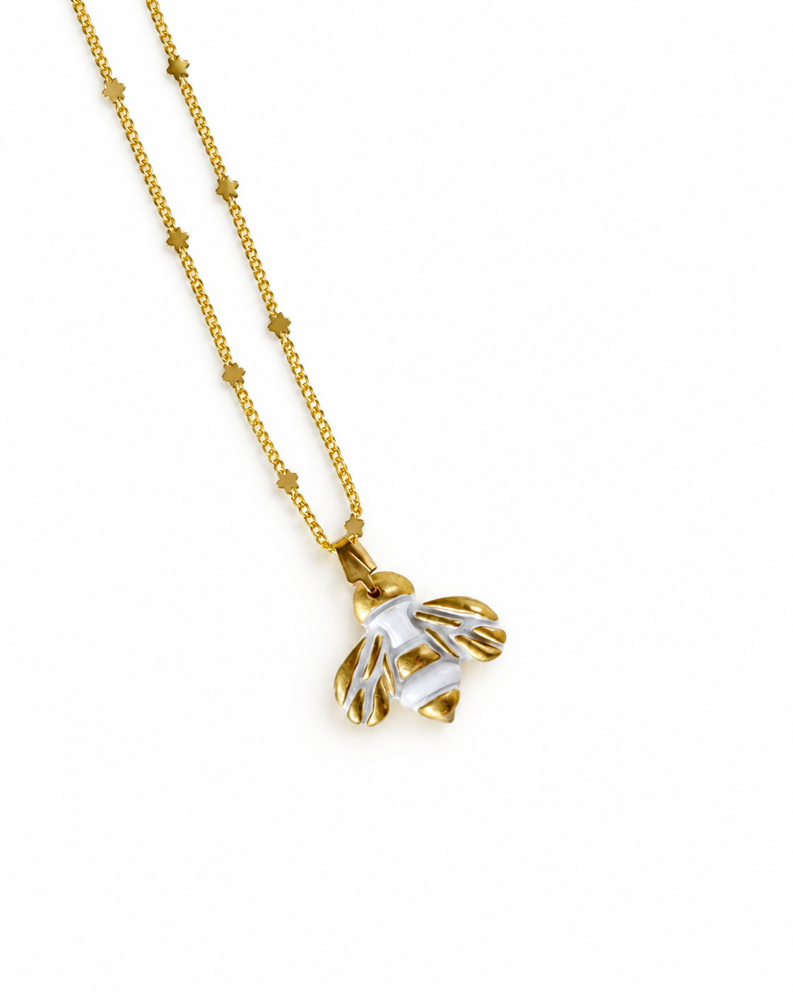 ✨ Collar Abeja Dorada