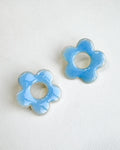 ✨Aretes Flor celeste