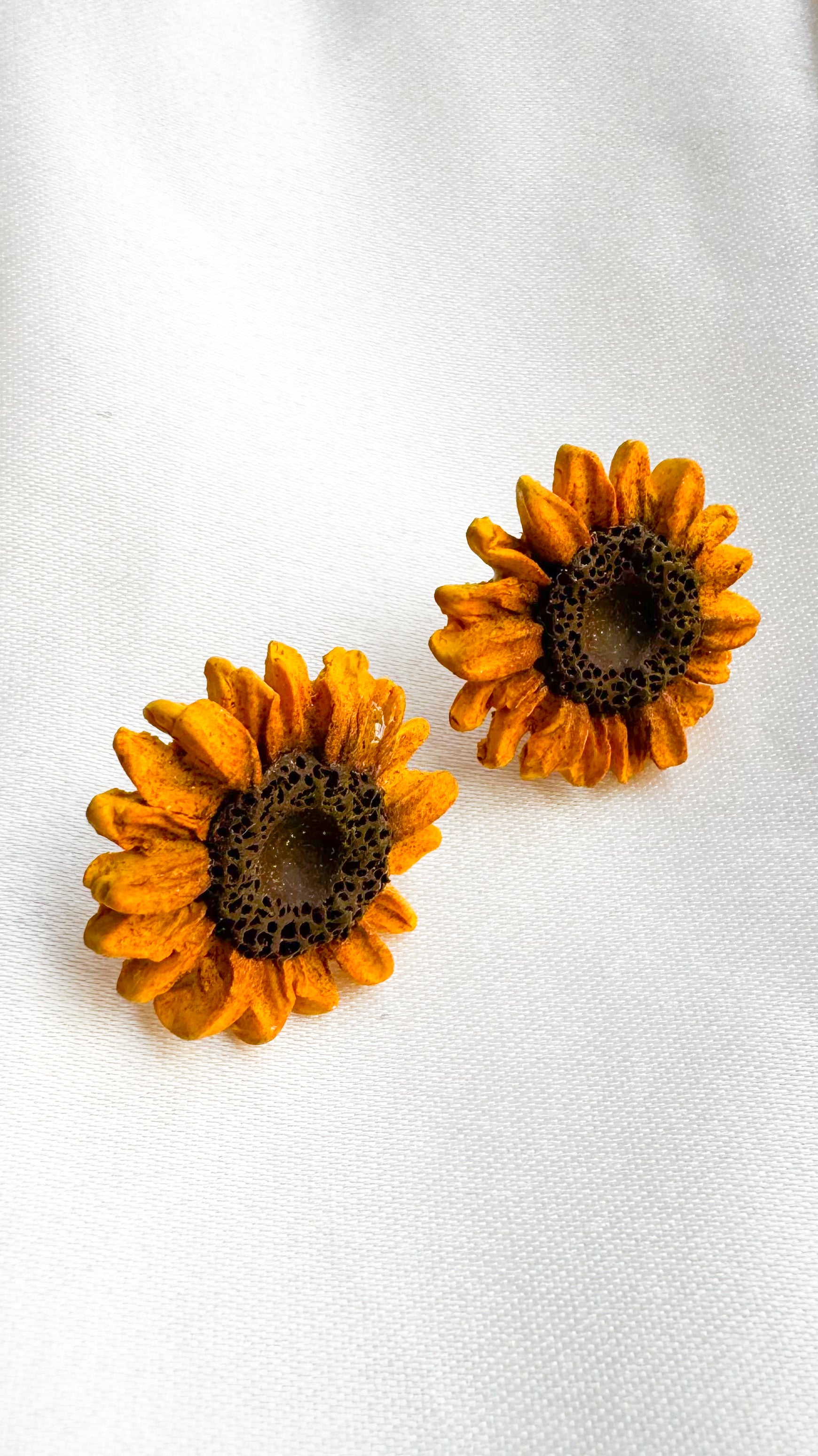 🌸 Girasoles | Aretes pequeños