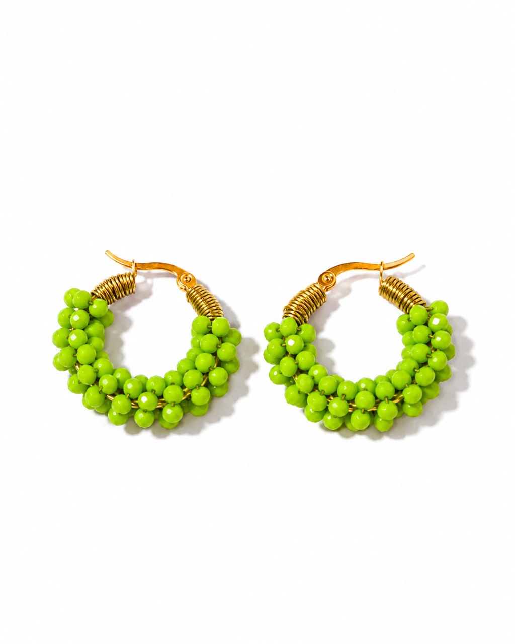 Green hoops | Aretes