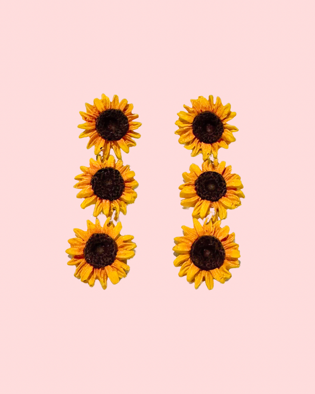 🌸 Girasoles salvajes | Aretes