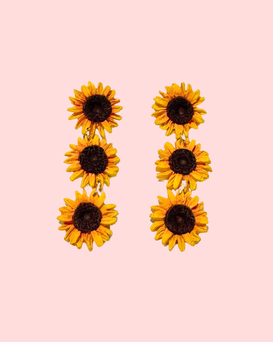🌸 Girasoles salvajes | Aretes