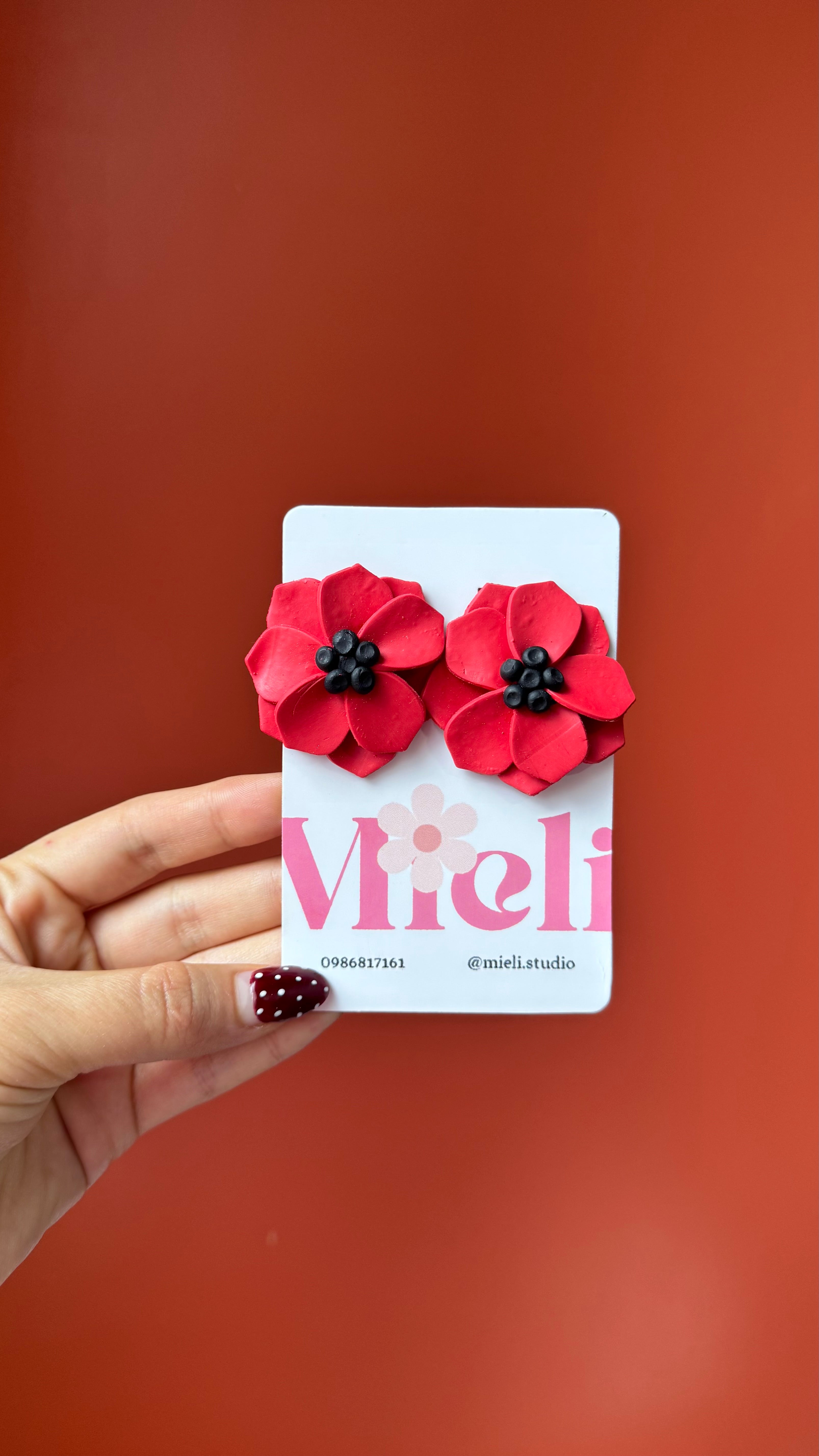 🌸Fulgor | Studs de flor