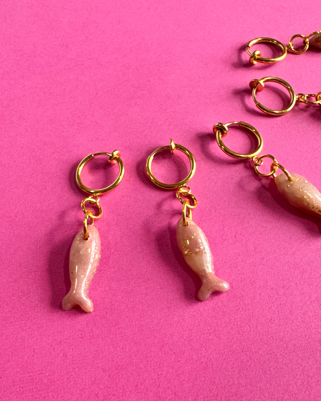 🌸 Pez rosa | Hoops