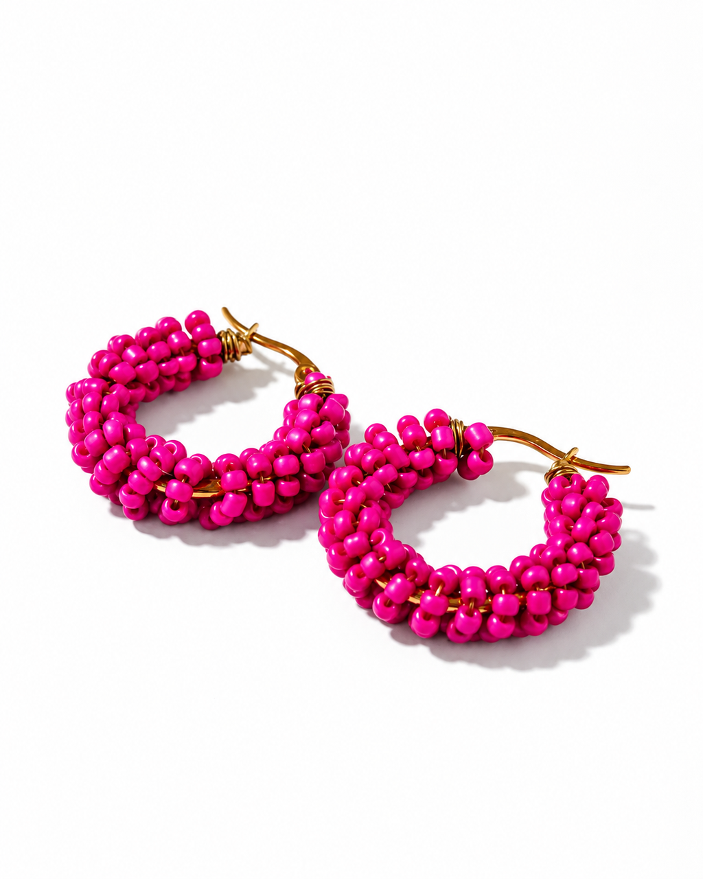 Fuchsias hoops | Aretes
