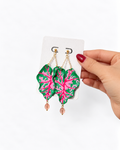 ✨ Aretes Verde Encanto