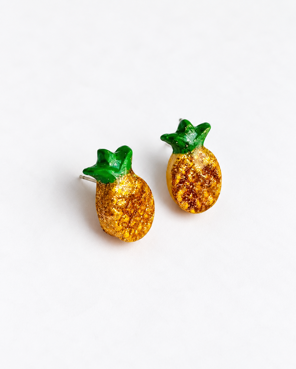 ✨Aretes Piña Dorada