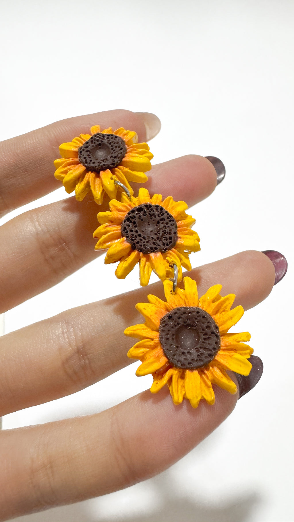 🌸 Girasoles salvajes | Aretes