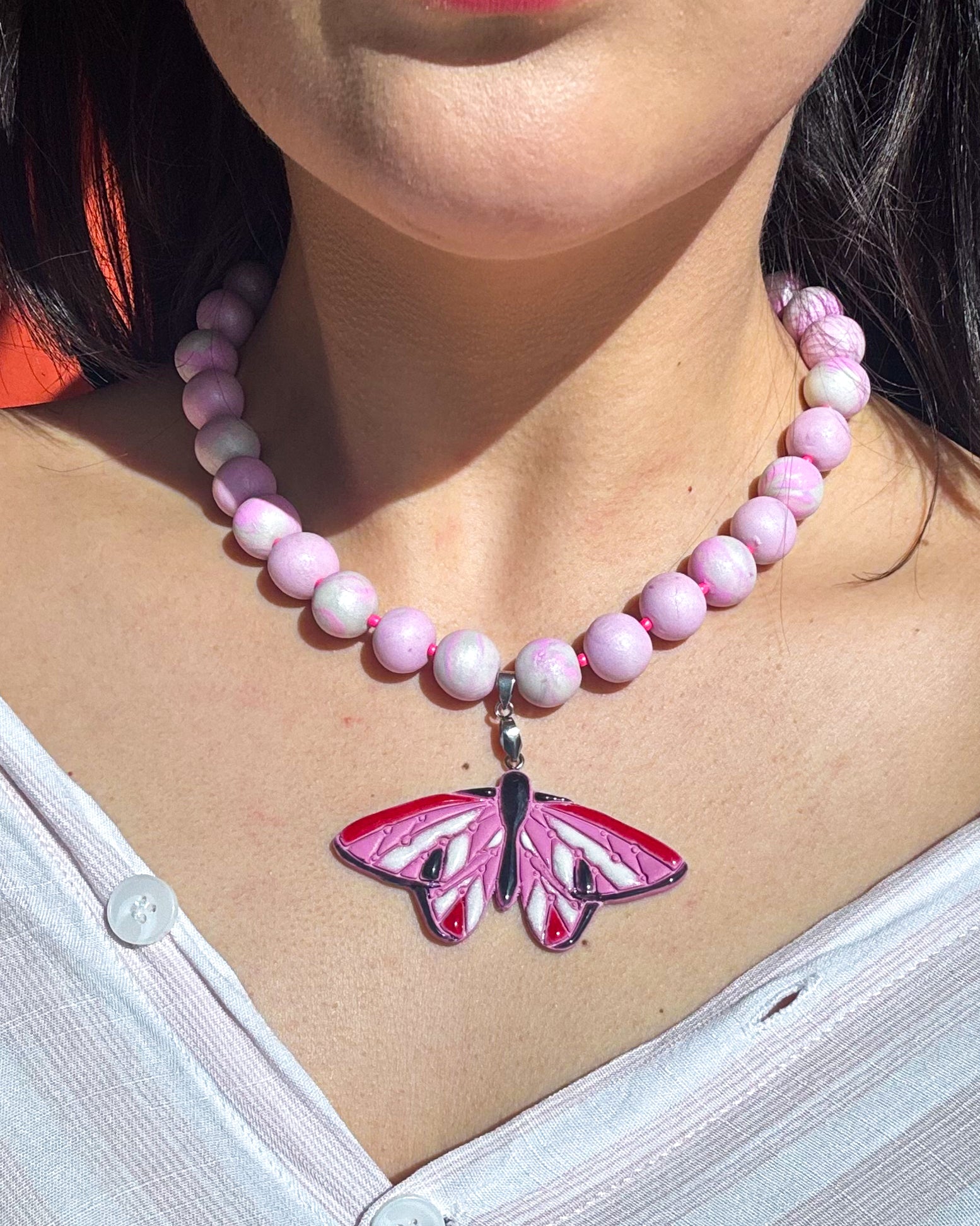 Nymia | Collar de polilla