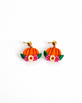 Calabaza floral | Aretes