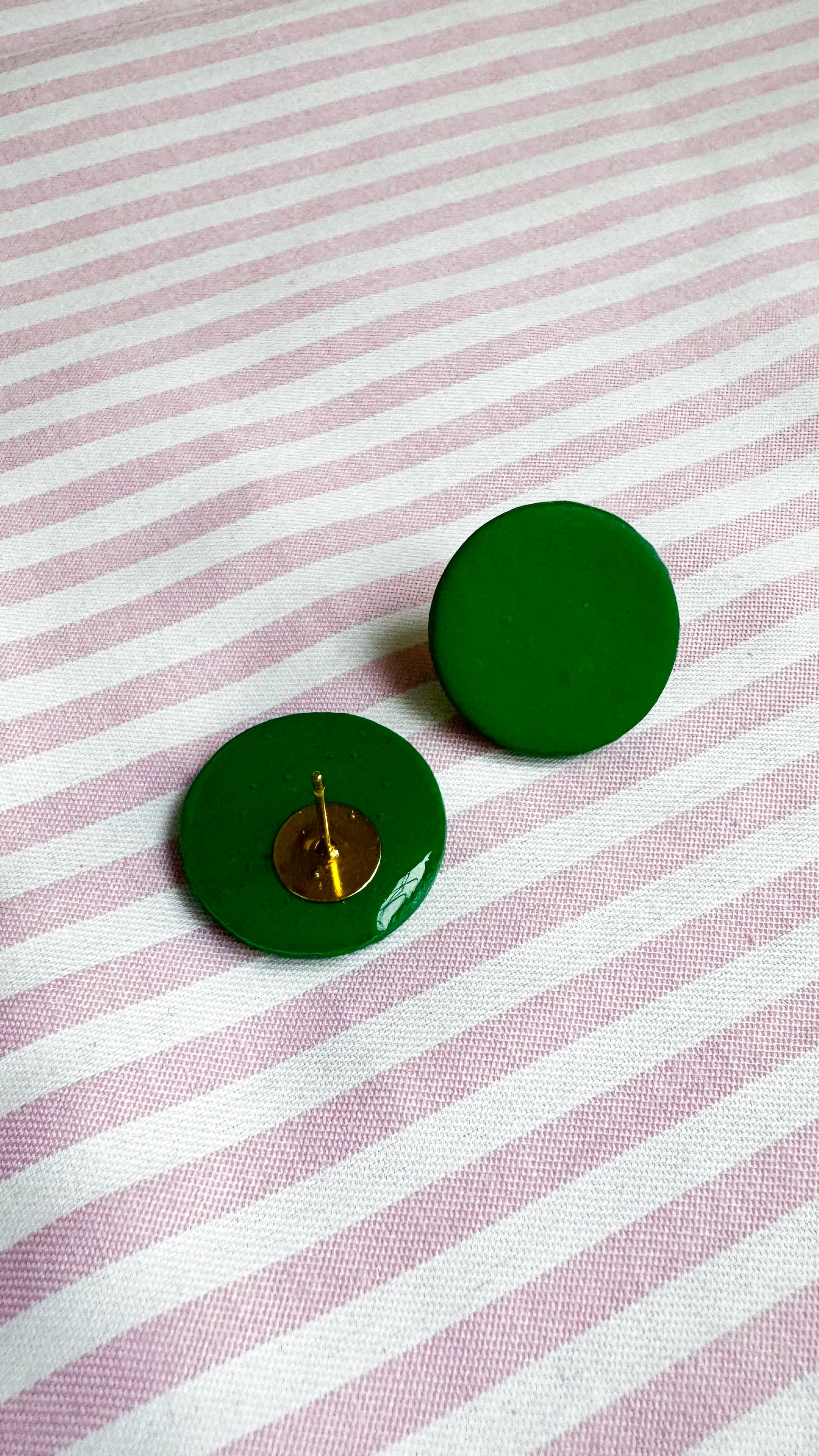 🌸 Basic green | Studs