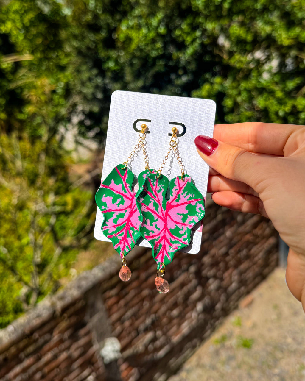 ✨ Aretes Verde Encanto