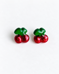 ✨Aretes Cereza Roja