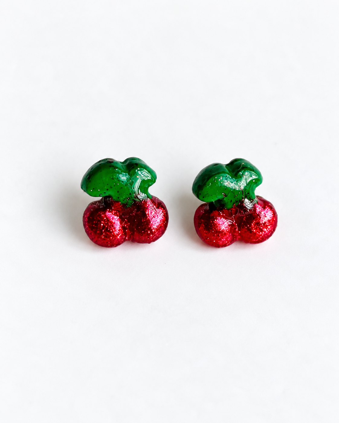 ✨Aretes Cereza Roja