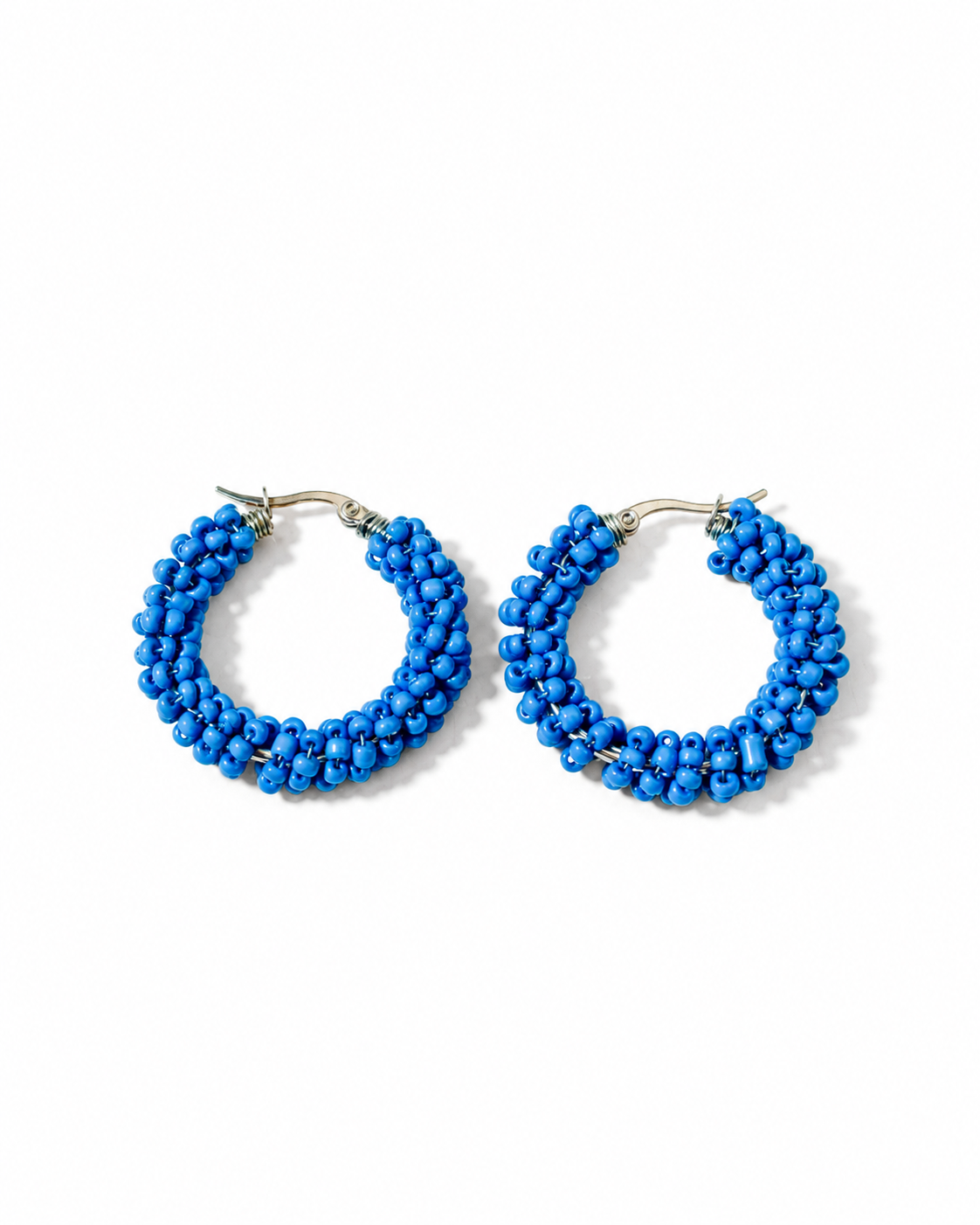 Blue hoops | Aretes
