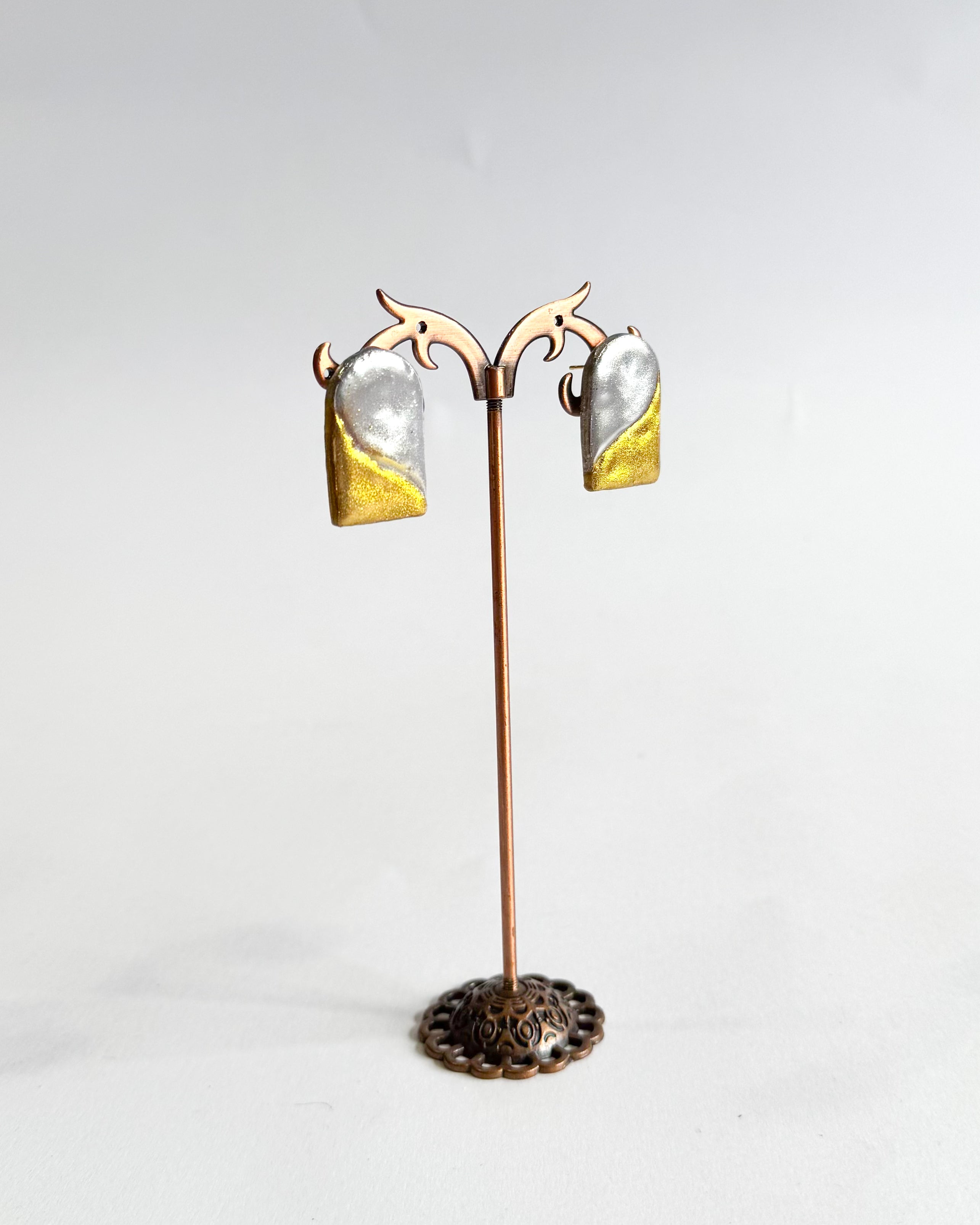 🌸 Gold & Silver | Studs