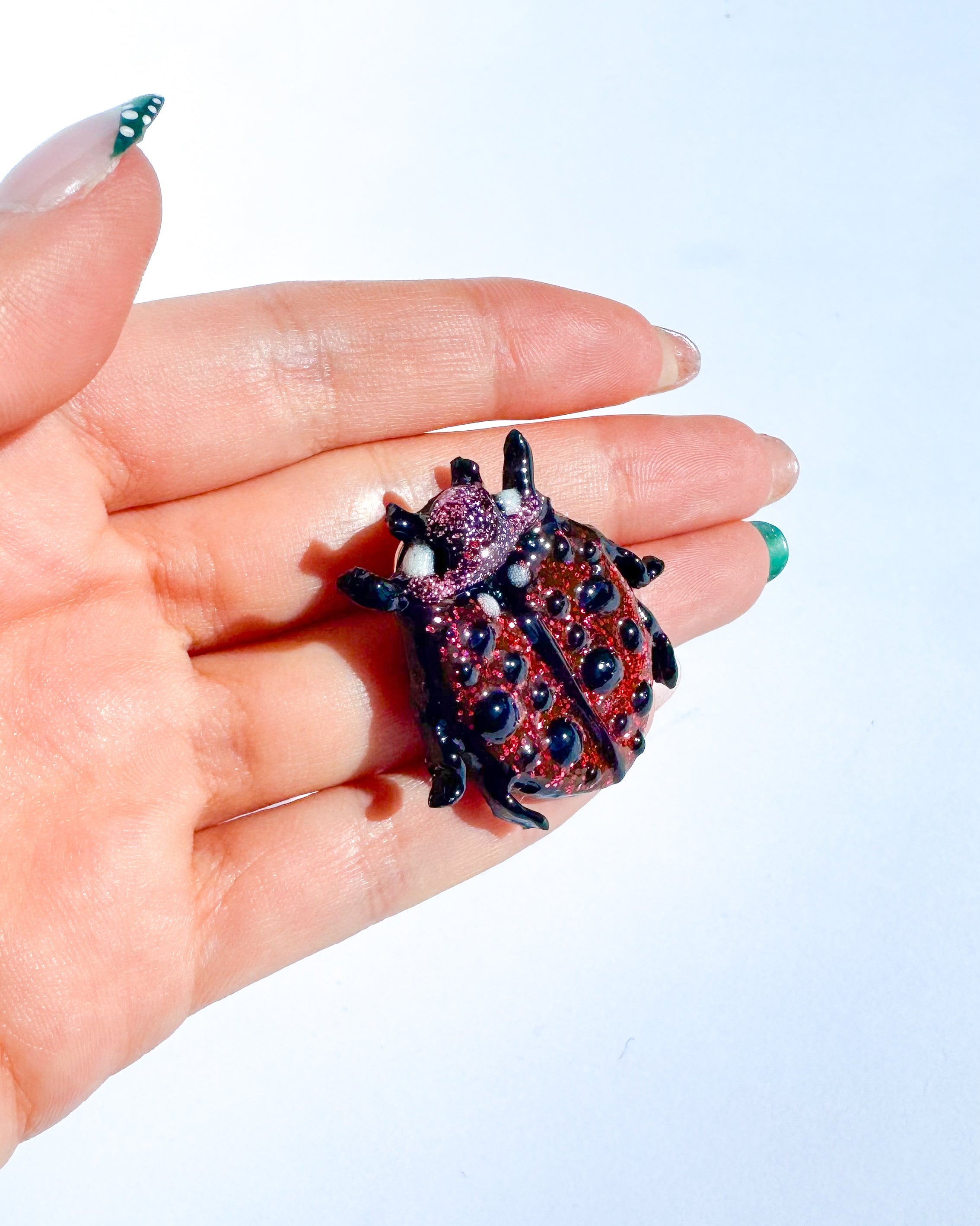 🌸 Mariquita | Broche