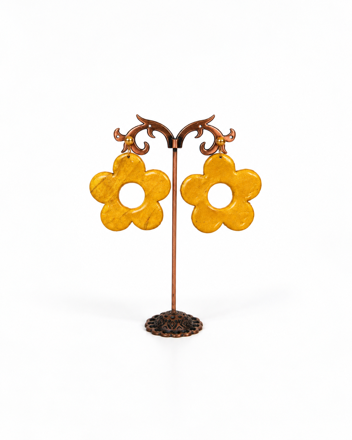 ✨Aretes Flor Dorada