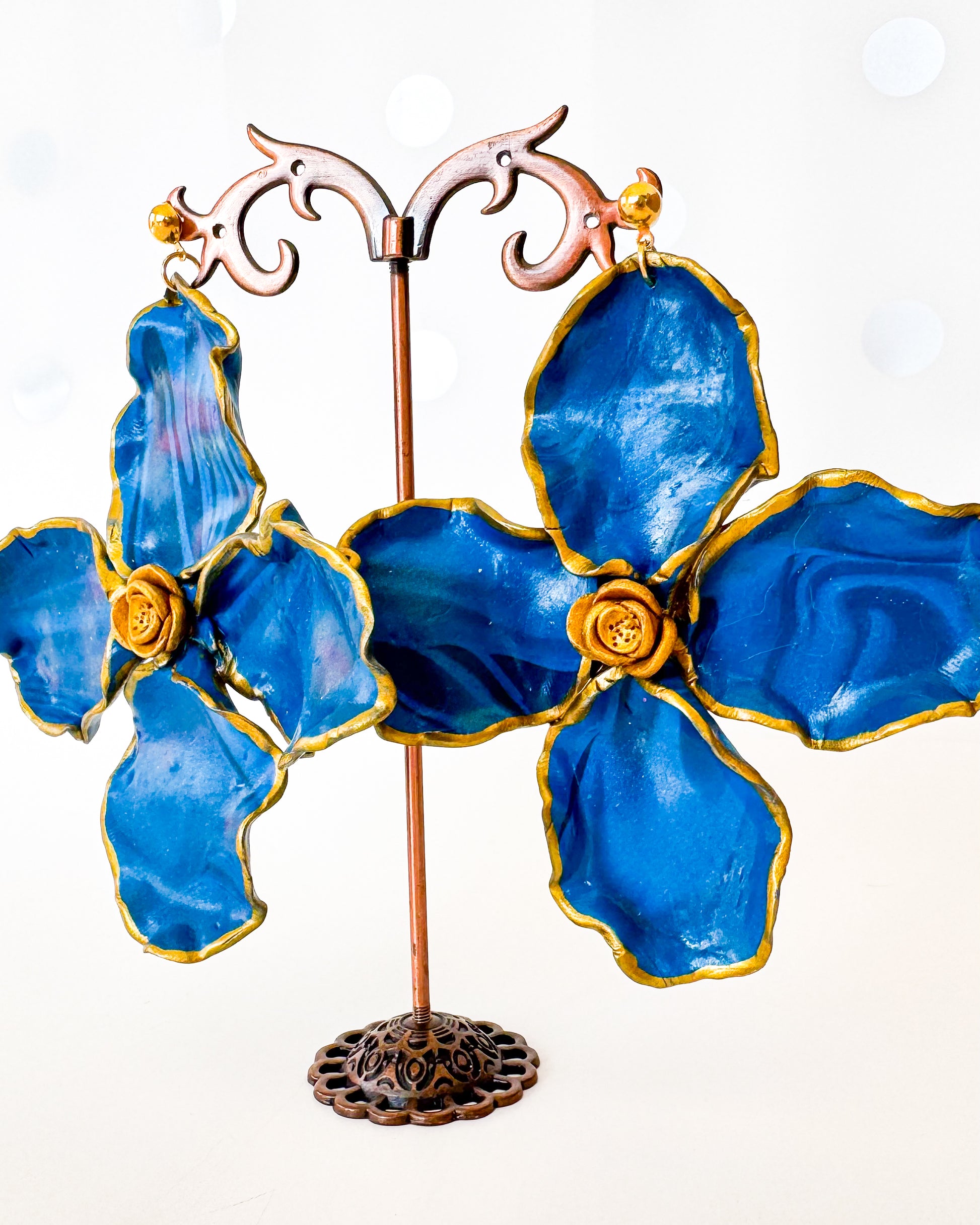 Blue fierce | Maxi aretes