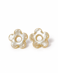 Flor plateada | Aretes