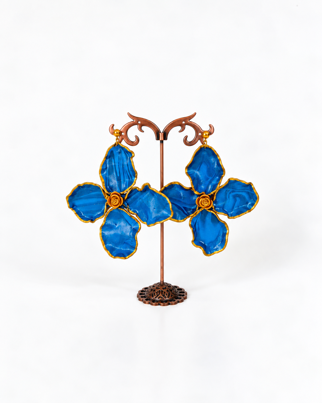 ✨Aretes Blue Fierce