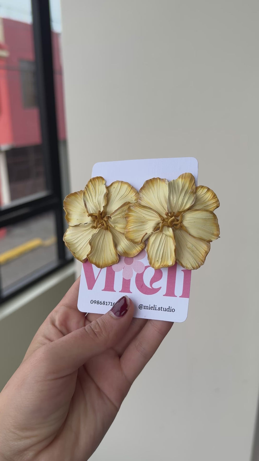 ✨ Aretes Pure Sun