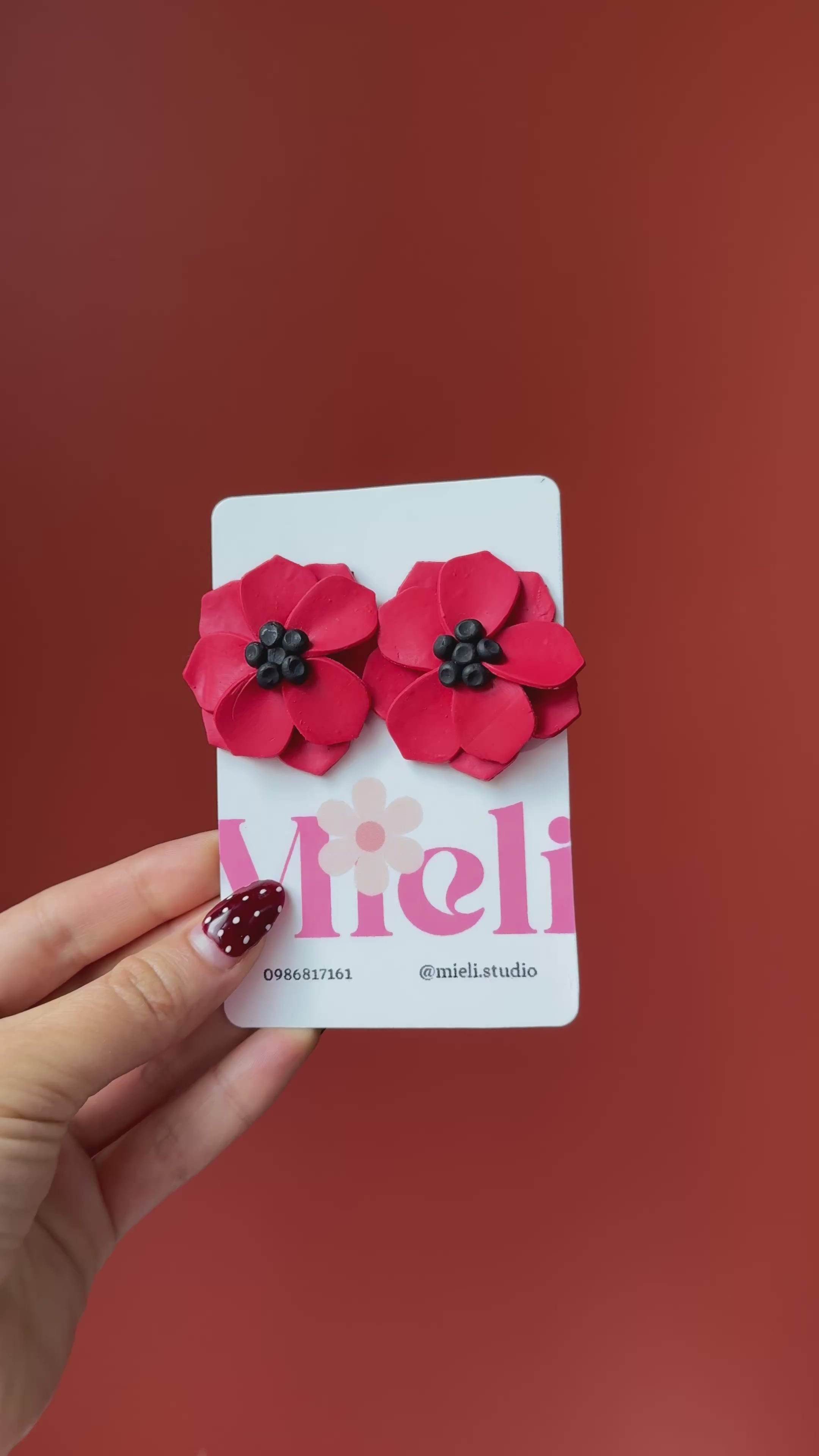 🌸Fulgor | Studs de flor